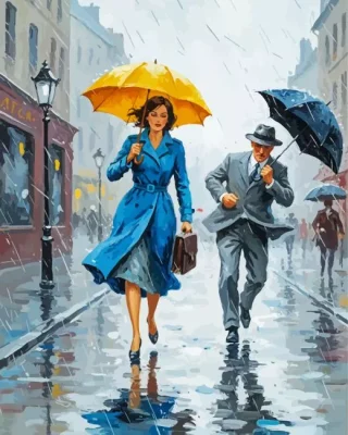 Rainy Day Paint By Numbers 