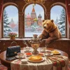Russian Breakfast Paint By Numbers