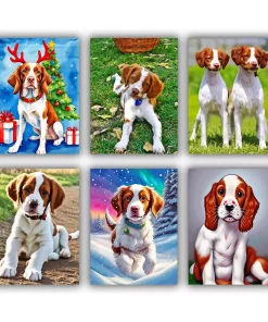 Spaniel Dog Mini Paint By Numbers