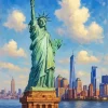 Statue Of Liberty Paint By Numbers