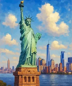 Statue Of Liberty Paint By Numbers
