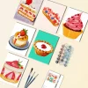 Sweet Cakes Mini Paint By Numbers