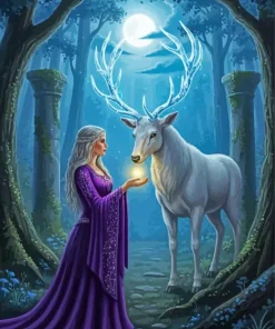 The Night Princess Paint By Numbers