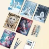 The white fox mini paint by numbers