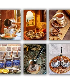 Turkish coffee mini paint by numbers