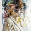 Abstract Lady Art Paint By Numbers