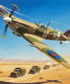 Aesthetic Spitfire Paint By Numbers