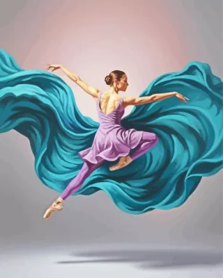 Ballerina Dancer Paint By Numbers 