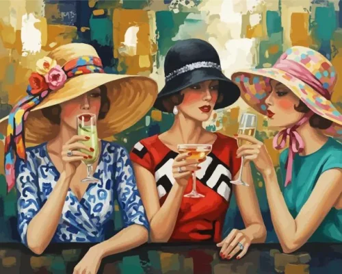 Classy Deco Ladies Paint By Numbers 
