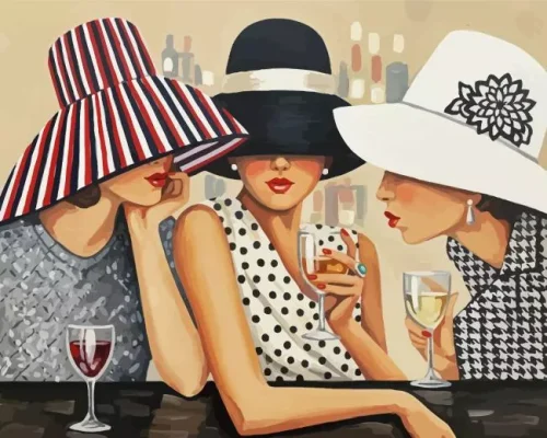 Deco Ladies Art Paint By Numbers 