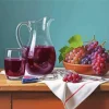 Grape Juice Paint By Numbers
