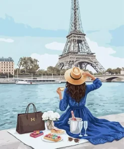 Lady In Paris Paint By Numbers