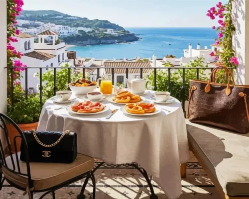 Spanish Breakfast Paint By Numbers