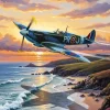 Spitfire Art Paint By Numbers