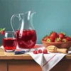 Strawberry Juice Paint By Numbers