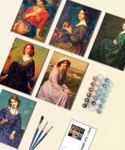 thomas edwin mostyn Mini paint by numbers