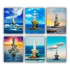 tourlitis lighthouse greece mini paint by numbers