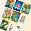 tree heart mini paint by numbers