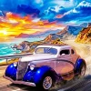 1936 Ford Window Coupe Paint By Numbers