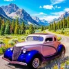 1936 Ford 3 Car Paint By Numbers