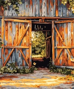 Barns Entrance Paint By Numbers