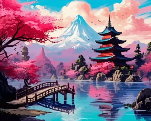 Eternal Fuji Paint By Numbers