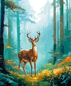 Forest Guardian Paint By Numbers