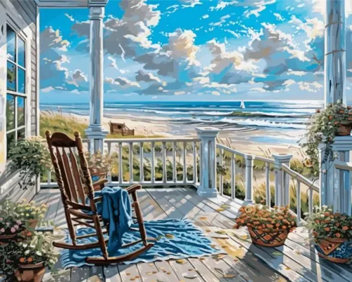 Seaside Overlook Paint By Numbers