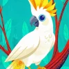 Cockatoo Bird Paint By Numbers