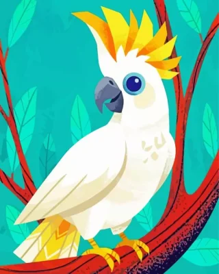 Cockatoo Bird Paint By Numbers
