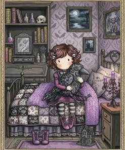 goth Gorjuss paint by numbers