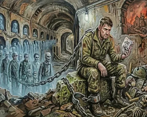 Guilty Soldier Paint By Numbers