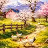 Chicken Farm Paint By Numbers