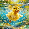 The Happy Duck Paint By Numbers
