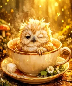 Adorable Owl Paint By Numbers