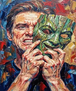 Cool Jim Carrey Paint By Numbers