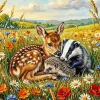 Cute Animals Paint By Numbers