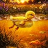 Cute Duck Paint By Numbers