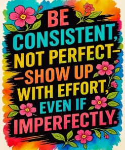 Be Consistent Paint By Numbers