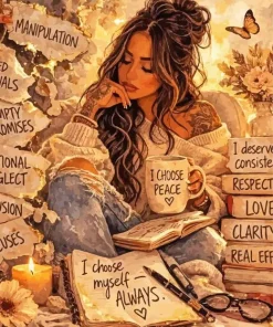 I Choose Myself Paint By Numbers