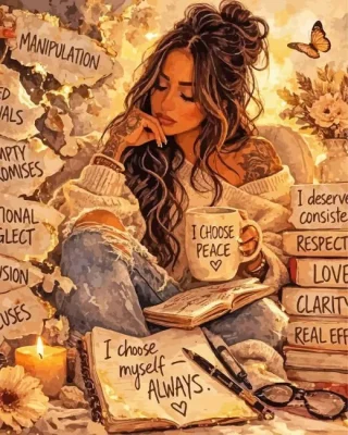 I Choose Myself Paint By Numbers