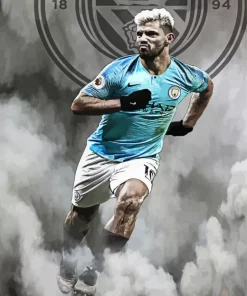 Kun Aguero Paint By Numbers