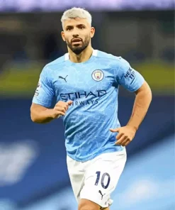 Sergio Leonel Aguero del Castillo Paint By Numbers