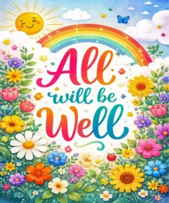 All Will Be Well Paint By Numbers