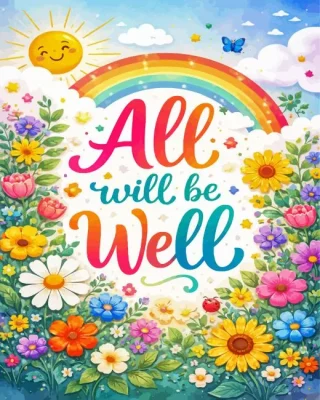 All Will Be Well Paint By Numbers 