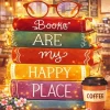 Books Are My Happy Place II Paint By Numbers