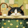 Cat Art Paint By Numbers