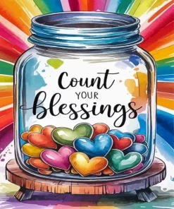 Count Your Blessings Paint By Numbers