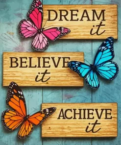 Dream It Paint By Numbers