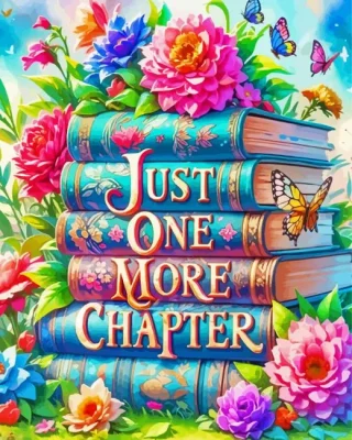 Just One More Chapter Paint By Numbers 
